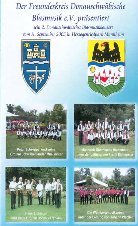 DVD Freundeskreis Donauschwäbische Blasmusik e.V. 2005